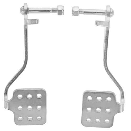 TOYZFRIENDY Go Kart Gas Bremspedale aus Langlebigem Aluminium Ergonomisch Geformt für Komfortables Fahren Verbesserte Kontrolle und Präzises Driften Passend für Motoren von TOYZFRIENDY