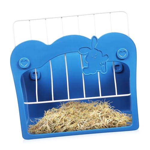 TOYZFRIENDY Große Kaninchen Heuraufe mit Sicherem Aufhängesystem Abnehmbar und Leicht zu Reinigen Stilvolles Design Geeignet für Meerschweinchen und Chinchillas Verhindert Futterverschwendung TOYZFRIENDY Große Kaninchen Heuraufe mit Sicherem Aufhängesystem Abnehmbar und Leicht zu Reinigen Stilvolles Design Geeignet für Meerschweinchen und Chinchillas Verhindert Futterverschwendung von TOYZFRIENDY
