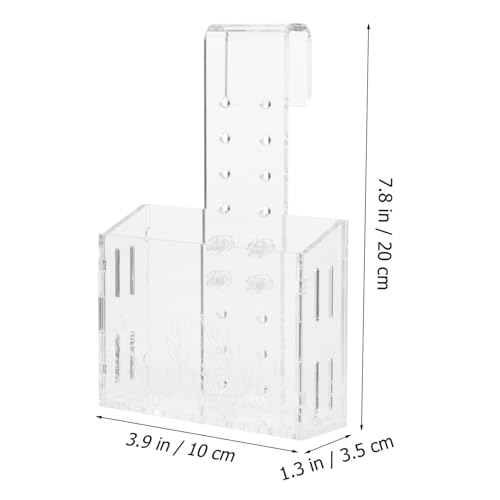TOYZFRIENDY Großer Aquarienpflanztopf aus Transparentem Acryl mit Saugnapf Praktischer Hänge pflanzbecher für Wasserpflanzen Leicht Langlebig Fördert Gesundes Wurzelwachstum und TOYZFRIENDY Großer Aquarienpflanztopf aus Transparentem Acryl mit Saugnapf Praktischer Hänge pflanzbecher für Wasserpflanzen Leicht Langlebig Fördert Gesundes Wurzelwachstum und von TOYZFRIENDY