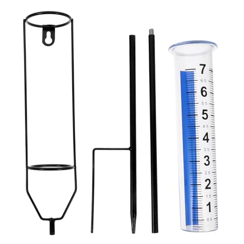 TOYZFRIENDY Großer Regenmesser mit Metallstab Wetterfester Niederschlagsmesser für Garten und Außenbereich Deutliche Anzeige Langlebig Einfache Befestigung für Präzise Wiederverwendbar TOYZFRIENDY Großer Regenmesser mit Metallstab Wetterfester Niederschlagsmesser für Garten und Außenbereich Deutliche Anzeige Langlebig Einfache Befestigung für Präzise Wiederverwendbar von TOYZFRIENDY
