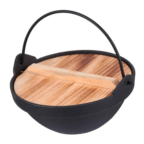TOYZFRIENDY Gusseiserner Camping Hotpot mit Deckel Leichter Outdoor Kochtopf für Wanderungen Tragbares Kochgeschirr für Einzelpersonen Langlebig Rostfrei und Einfach zu Reinigen TOYZFRIENDY Gusseiserner Camping Hotpot mit Deckel Leichter Outdoor Kochtopf für Wanderungen Tragbares Kochgeschirr für Einzelpersonen Langlebig Rostfrei und Einfach zu Reinigen von TOYZFRIENDY