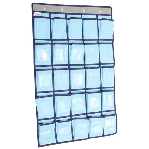 TOYZFRIENDY Hängende Aufbewahrungstasche für Handys Klassenzimmer Organizer mit Fächern aus Stabilem Leicht zu Reinigendem Material Vielseitig Einsetzbar für Mobiltelefone und Lernkarten zum TOYZFRIENDY Hängende Aufbewahrungstasche für Handys Klassenzimmer Organizer mit Fächern aus Stabilem Leicht zu Reinigendem Material Vielseitig Einsetzbar für Mobiltelefone und Lernkarten zum von TOYZFRIENDY