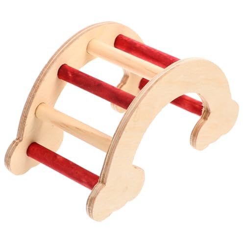TOYZFRIENDY Hamster Holzleiter Multifunktionales Kleintier Nest Versteck Klettergerüst für Hamster und Kleine Haustiere Glatte Oberfläche Sicheres Nagerzubehör für Käfig und Gehege TOYZFRIENDY Hamster Holzleiter Multifunktionales Kleintier Nest Versteck Klettergerüst für Hamster und Kleine Haustiere Glatte Oberfläche Sicheres Nagerzubehör für Käfig und Gehege von TOYZFRIENDY