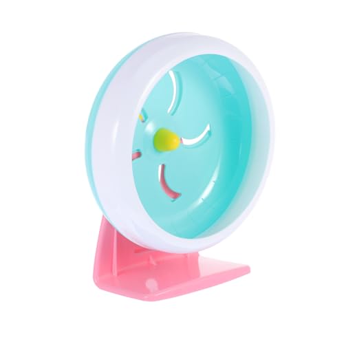 TOYZFRIENDY Hamster Laufrad Kunststoff Geräuschloses Haustier Sicheres Laufrad Mittelstange für Kleine Haustiere Wie Zwerghamster und Rennmäuse Fördert Gesunde Bewegung im Zufällige Farbe TOYZFRIENDY Hamster Laufrad Kunststoff Geräuschloses Haustier Sicheres Laufrad Mittelstange für Kleine Haustiere Wie Zwerghamster und Rennmäuse Fördert Gesunde Bewegung im Zufällige Farbe von TOYZFRIENDY