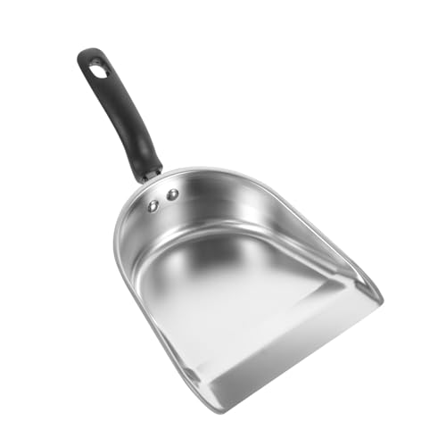 TOYZFRIENDY Handschaufel aus Edelstahl mit Ergonomischem Griff Kompakte Kehrschaufel für Büro und Zuhause Multifunktionale Kleine Schaufel für Staub Lebensmittel und Haustierfutter Langlebig TOYZFRIENDY Handschaufel aus Edelstahl mit Ergonomischem Griff Kompakte Kehrschaufel für Büro und Zuhause Multifunktionale Kleine Schaufel für Staub Lebensmittel und Haustierfutter Langlebig von TOYZFRIENDY