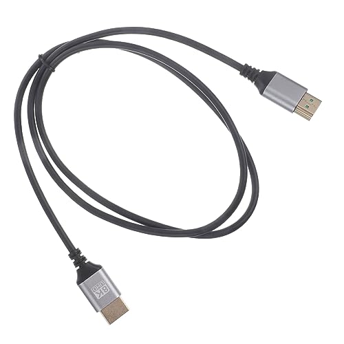 TOYZFRIENDY Hdtv Ultra Highspeed Monitor Connector Kabel Pins Ultra Dünnes Schwarz Tv Zubehör für PC und Fernseher TOYZFRIENDY Hdtv Ultra Highspeed Monitor Connector Kabel Pins Ultra Dünnes Schwarz Tv Zubehör für PC und Fernseher von TOYZFRIENDY