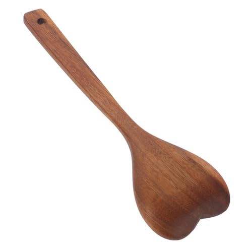 TOYZFRIENDY Herzförmiger Holzlöffel mit Langem Griff Salatlöffel aus Langlebigem Akazienholz Glatte Oberfläche Ergonomisch Gestaltet als Suppen und Rührlöffel für Küchenhelfer TOYZFRIENDY Herzförmiger Holzlöffel mit Langem Griff Salatlöffel aus Langlebigem Akazienholz Glatte Oberfläche Ergonomisch Gestaltet als Suppen und Rührlöffel für Küchenhelfer von TOYZFRIENDY