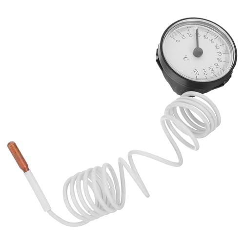 TOYZFRIENDY Hochempfindliches Raumthermometer mit Kapillarrohr Großes Anzeige Präzise Flüssig-ausdehnung Tragbar für Wasser Umgebungs-temperaturmessung von TOYZFRIENDY