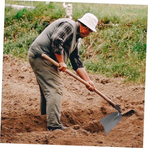 TOYZFRIENDY Hochhärte Manganstahl Hacke Mittlere Langlebiges Landwirtschaftliches Gartenwerkzeug für Jäten Bodenlockern und Umgraben Robustes Ersatzgerät für und Bauernhofgebrauch von TOYZFRIENDY