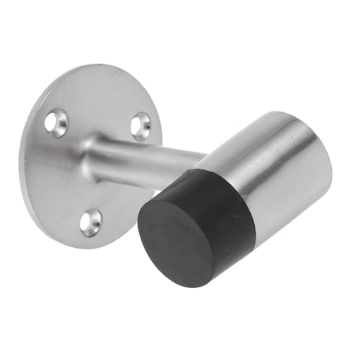 TOYZFRIENDY Höherer Türstopper aus Zinklegierung Winddicht und Stoßdämpfend Rutschfestes Design Schützt Wand und Tür Sicher für Haustiere und Einfache Installation Geeignet für Schwere von TOYZFRIENDY