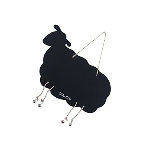 TOYZFRIENDY Holz Doppelseitiges Hängendes Schwarzes Brett Wanddeko Schild Zum Beschriften Mit Kreide Deko Für Zuhause Und Büro Schaf Motiv TOYZFRIENDY Holz Doppelseitiges Hängendes Schwarzes Brett Wanddeko Schild Zum Beschriften Mit Kreide Deko Für Zuhause Und Büro Schaf Motiv von TOYZFRIENDY