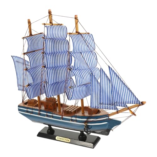 TOYZFRIENDY Holz Segelboot Modell Retro Stil Detailliertes Desktop Ornament Leichtes Kunstvolles Holzboot für Wohnkultur und Segelboot Motto Party Dekoration TOYZFRIENDY Holz Segelboot Modell Retro Stil Detailliertes Desktop Ornament Leichtes Kunstvolles Holzboot für Wohnkultur und Segelboot Motto Party Dekoration von TOYZFRIENDY