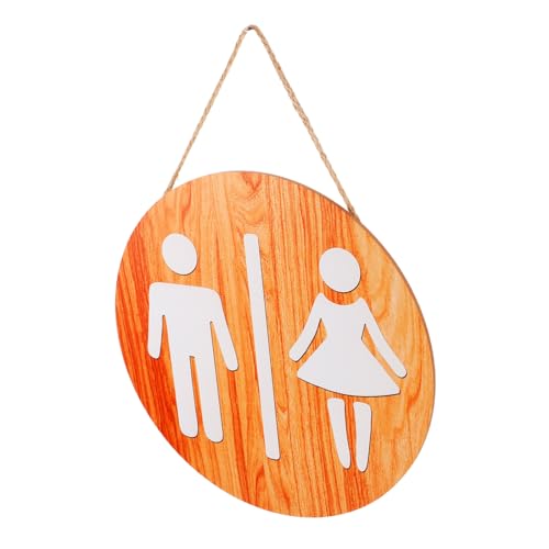TOYZFRIENDY Holzschild Toilettenschild für Damen und Herren Wanddekoration Langlebiges Bruchfestes Wc schild Rustikales Badezimmer accessoire Geeignet für Firmen Cafés und Gemeinschaftsräume TOYZFRIENDY Holzschild Toilettenschild für Damen und Herren Wanddekoration Langlebiges Bruchfestes Wc schild Rustikales Badezimmer accessoire Geeignet für Firmen Cafés und Gemeinschaftsräume von TOYZFRIENDY