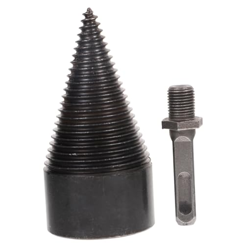 TOYZFRIENDY Holzspalter Bohrer Hochhärte Feuerholz Bohrkopf mit Tiefem Gewinde für Eiche Hickory Walnuss Sycamore Brennholz Einfache Handhabung Robust Langlebig TOYZFRIENDY Holzspalter Bohrer Hochhärte Feuerholz Bohrkopf mit Tiefem Gewinde für Eiche Hickory Walnuss Sycamore Brennholz Einfache Handhabung Robust Langlebig von TOYZFRIENDY