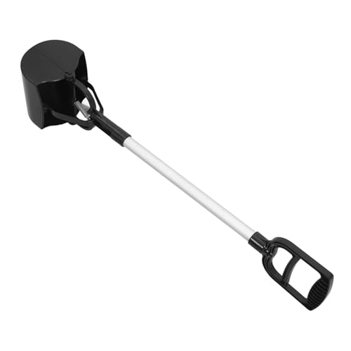 TOYZFRIENDY Hundekotschaufel mit Langem Griff Robustes Haustier Abfall Reinigungswerkzeug Einfache Handhabung Schützender Pooper Scooper für Hunde Praktisches Zubehör für Zufällige Farbe von TOYZFRIENDY