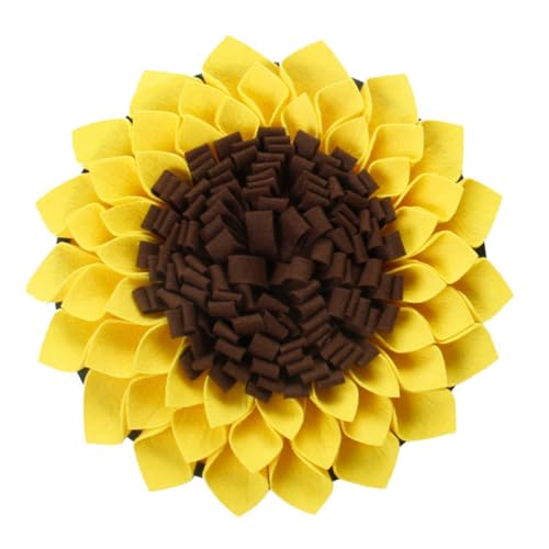 TOYZFRIENDY Hundeschnüffelteppich aus Filz Langlebige rutschfeste Futtermatte für Langsames Fressen Trainingsmatte zur Geruchsschulung und Energieverbrauch Geeignet für Welpen und TOYZFRIENDY Hundeschnüffelteppich aus Filz Langlebige rutschfeste Futtermatte für Langsames Fressen Trainingsmatte zur Geruchsschulung und Energieverbrauch Geeignet für Welpen und von TOYZFRIENDY