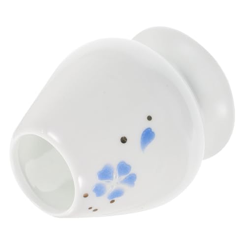 TOYZFRIENDY Japanischer Matcha Schneebesenhalter Keramik Matcha Besen Ständer Teezubehör in Kirschblau Glatte Oberfläche Langlebig Schützt und Bewahrt Form für Traditionelle Teezeremonie TOYZFRIENDY Japanischer Matcha Schneebesenhalter Keramik Matcha Besen Ständer Teezubehör in Kirschblau Glatte Oberfläche Langlebig Schützt und Bewahrt Form für Traditionelle Teezeremonie von TOYZFRIENDY