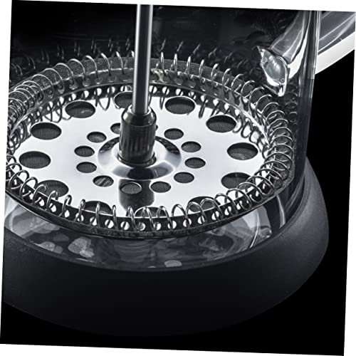 TOYZFRIENDY Kaffeepresse mit Hitzebeständigem Filter Multifunktionaler Kaffeebereiter für Heiße und Kalte Getränke Praktischer Siebeinsatz Modernes Design für Haushalt von TOYZFRIENDY