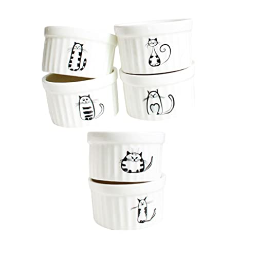 TOYZFRIENDY Keramik Backschalen Antihaftbeschichtete Hitzeleitende Dessert Pudding Schüsseln Rutschfestes Design für Backen Servieren von Salaten und Frühstück Leicht zu Reinigen TOYZFRIENDY Keramik Backschalen Antihaftbeschichtete Hitzeleitende Dessert Pudding Schüsseln Rutschfestes Design für Backen Servieren von Salaten und Frühstück Leicht zu Reinigen von TOYZFRIENDY