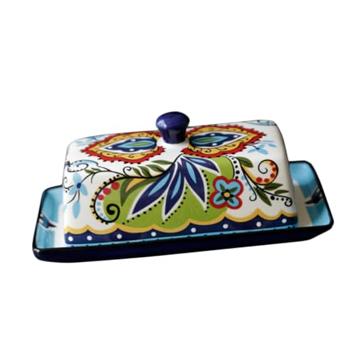 TOYZFRIENDY Keramik Butterdose mit Deckel Praktische Butterdose aus Gesundem Geschmacksneutralem Material Stilvolles Design für Butter Käse Brot und Desserts Langlebig und Einfach zu Reinigen TOYZFRIENDY Keramik Butterdose mit Deckel Praktische Butterdose aus Gesundem Geschmacksneutralem Material Stilvolles Design für Butter Käse Brot und Desserts Langlebig und Einfach zu Reinigen von TOYZFRIENDY