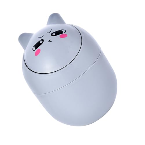 TOYZFRIENDY Kleiner Süßer Desktop mülleimer mit Klappdeckel Kompakter Abfallbehälter für Büro und Zuhause Nordischer Stil Platzsparend Dekorativer Aufbewahrungsbehälter TOYZFRIENDY Kleiner Süßer Desktop mülleimer mit Klappdeckel Kompakter Abfallbehälter für Büro und Zuhause Nordischer Stil Platzsparend Dekorativer Aufbewahrungsbehälter von TOYZFRIENDY