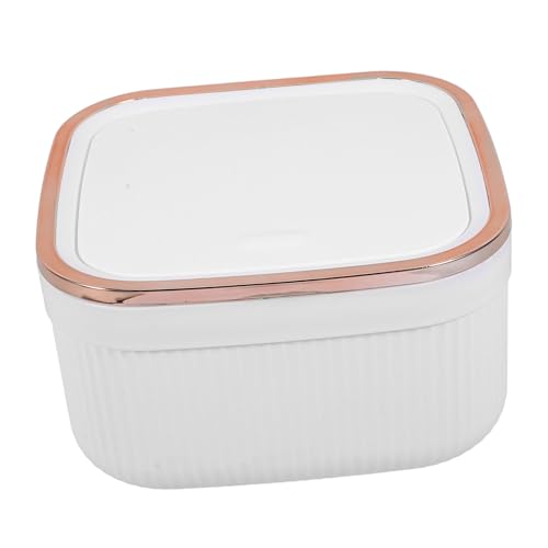 TOYZFRIENDY Kleiner Tischmülleimer mit Deckel Tragbarer Desktop abfallbehälter Geruchshemmend Leicht und Kompakt für Büro Küche Schlafzimmer Vielseitiger Mini mülleimer für Schreibtisch und TOYZFRIENDY Kleiner Tischmülleimer mit Deckel Tragbarer Desktop abfallbehälter Geruchshemmend Leicht und Kompakt für Büro Küche Schlafzimmer Vielseitiger Mini mülleimer für Schreibtisch und von TOYZFRIENDY