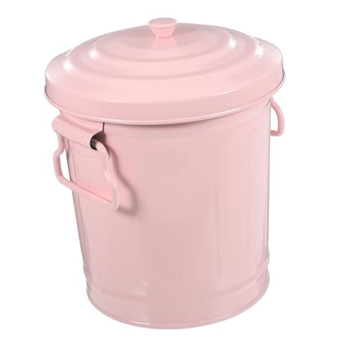 TOYZFRIENDY Kleiner Tischmülleimer mit Deckel aus Langlebigem Eisen Geruchsdicht Vielseitig für Büro Schlafzimmer und Zuhause Kompakte für Sauberen Schreibtisch TOYZFRIENDY Kleiner Tischmülleimer mit Deckel aus Langlebigem Eisen Geruchsdicht Vielseitig für Büro Schlafzimmer und Zuhause Kompakte für Sauberen Schreibtisch von TOYZFRIENDY