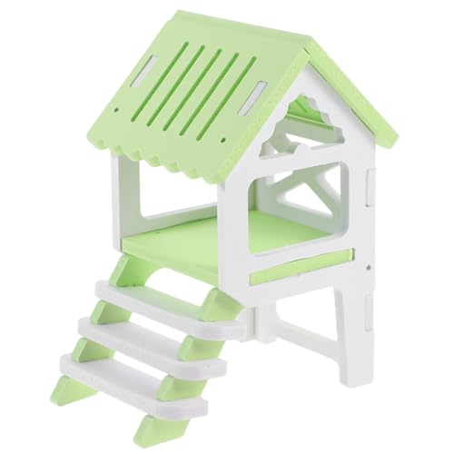 TOYZFRIENDY Kleintier versteck mit Leiter PVC für Hamster und Meerschweinchen Gemütliches Haustierhaus zum Entspannen Geeignet für Zwerghamster Frettchen Chinchillas und Weitere Kleine Tiere von TOYZFRIENDY