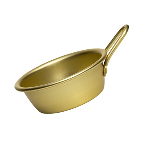 TOYZFRIENDY Koreanische Aluminiumschale Gelb mit Griff Leichte Barbecue und Restaurant Schüssel Lackierte Umweltfreundliche Geruchsfreie Schale für Reiswein und Koreanische Küche TOYZFRIENDY Koreanische Aluminiumschale Gelb mit Griff Leichte Barbecue und Restaurant Schüssel Lackierte Umweltfreundliche Geruchsfreie Schale für Reiswein und Koreanische Küche von TOYZFRIENDY