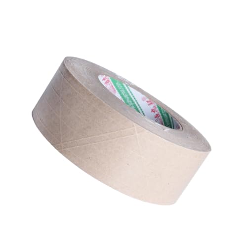 TOYZFRIENDY Kraftpapier Klebeband Wasserfreies Verpackungsband mit Hoher Klebkraft Reißfest Abriebfest Ölbeständig für Foto Rahmen Druck und Versiegelung von TOYZFRIENDY