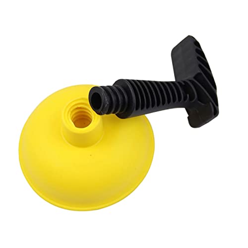 TOYZFRIENDY Küchen Bad Abflussreiniger Pömpel mit Ergonomischem Griff Hoher Saugdruck für Verstopfte Rohre Praktisches Handgerät zum Entfernen von Haaren und Schmutz Gelb Langlebig und TOYZFRIENDY Küchen Bad Abflussreiniger Pömpel mit Ergonomischem Griff Hoher Saugdruck für Verstopfte Rohre Praktisches Handgerät zum Entfernen von Haaren und Schmutz Gelb Langlebig und von TOYZFRIENDY