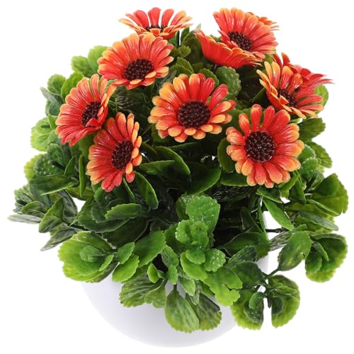 TOYZFRIENDY Künstliche Blumen im Topf Realistische Fake Plants Dekoration für Wohnzimmer Büro Vielseitige Kunstpflanze ohne Pflege von TOYZFRIENDY