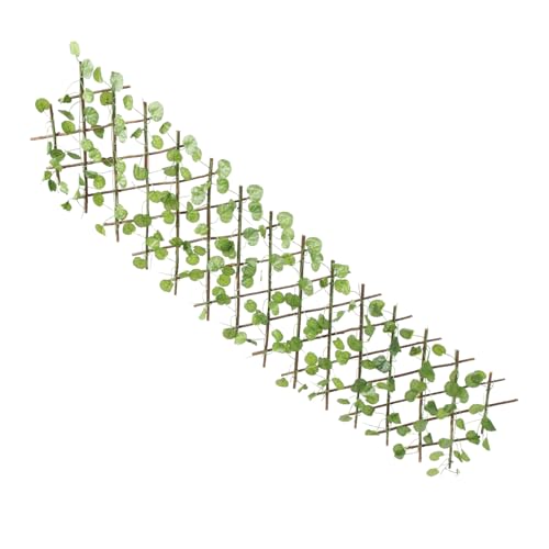TOYZFRIENDY Künstlicher Efeuzaun mit Lebensechten Grünen Blättern Wetterfester Sichtschutzzaun für Terrasse und Garten Erweiterbarer UV beständiger Zaun mit Natürlichem Laubdesign Flexibler TOYZFRIENDY Künstlicher Efeuzaun mit Lebensechten Grünen Blättern Wetterfester Sichtschutzzaun für Terrasse und Garten Erweiterbarer UV beständiger Zaun mit Natürlichem Laubdesign Flexibler von TOYZFRIENDY