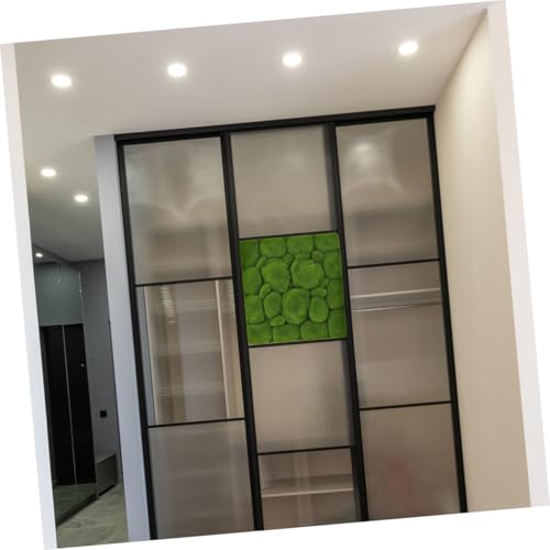 TOYZFRIENDY Künstliches Moos Wandpaneel Simulation Moosdekor Schaumstoffplatte DIY Hintergrund Wanddeko für Innen Garten Büro Leichte Sichere Materialien von TOYZFRIENDY