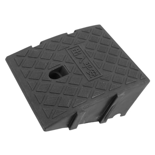 TOYZFRIENDY Kunststoff Auffahrrampe Bordsteinrampenmatte rutschfest Witterungsbeständig Tragbare Rampe für Auto Motorrad und zur Sicheren Türschwellenüberwindung im Outdoor Bereich von TOYZFRIENDY