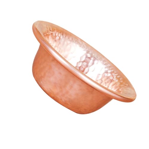 TOYZFRIENDY Kupferschale Handgefertigte Buddhistische Opferschale Wasserbecher für Tempelrituale und Heimdekoration Langlebig Glatt Poliert Vielseitig als gesegnetes Wasser oder TOYZFRIENDY Kupferschale Handgefertigte Buddhistische Opferschale Wasserbecher für Tempelrituale und Heimdekoration Langlebig Glatt Poliert Vielseitig als gesegnetes Wasser oder von TOYZFRIENDY