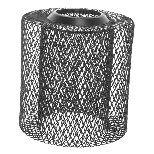 TOYZFRIENDY Lampenschirm Geometrisch Doppelschichtig Retro Stil Eisen Lampenschirm Ersatz für Wohnzimmer Schlafzimmer Bar Hängelampe Dekorative Leuchten Abdeckung von TOYZFRIENDY