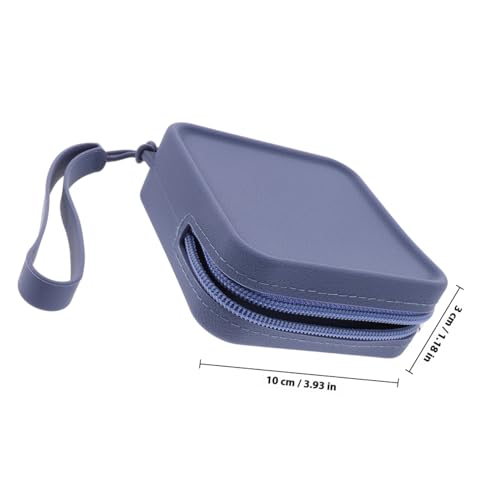 TOYZFRIENDY Leckerlitasche Hundetraining Langlebig Tragbar Flexibel für Spaziergänge und Training Praktische Futtertasche für Hunde Kleine Tragbare Hundetasche in Meerblau von TOYZFRIENDY