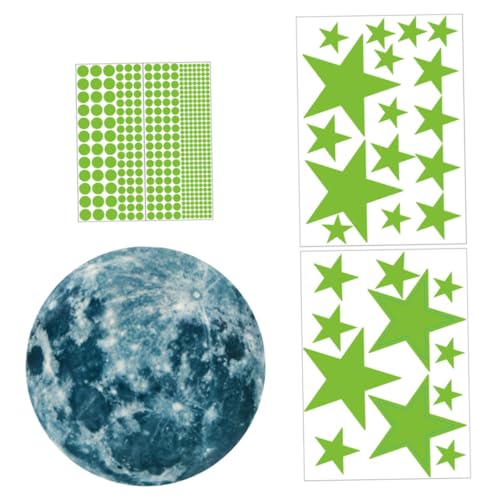 TOYZFRIENDY Leuchtende Mond Sterne Wandtattoo Selbstklebende Fluoreszierende Stern Fenster Aufkleber Abnehmbare DIY Wanddeko für Kinderzimmer Warmes Nachtlicht Vielseitig für Glatte TOYZFRIENDY Leuchtende Mond Sterne Wandtattoo Selbstklebende Fluoreszierende Stern Fenster Aufkleber Abnehmbare DIY Wanddeko für Kinderzimmer Warmes Nachtlicht Vielseitig für Glatte von TOYZFRIENDY