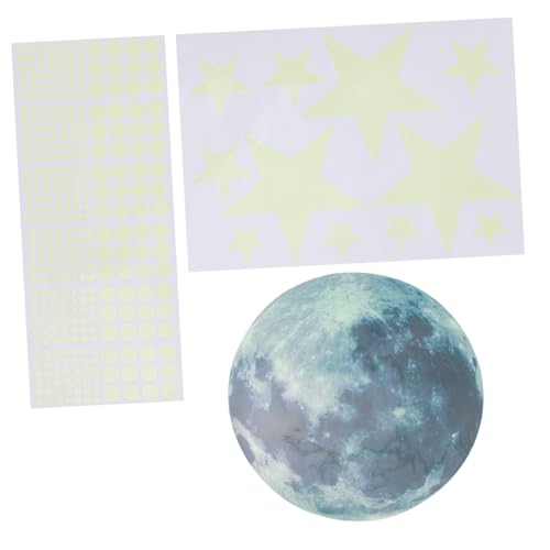 TOYZFRIENDY Luminous Moon Star Wandtattoo DIY Selbstklebend Abnehmbar für Fenster Glas Dekoration Kinderzimmer Schlafzimmer Tapete Aufkleber Leuchtend Dunkeln Glitzersterne Aufkleben TOYZFRIENDY Luminous Moon Star Wandtattoo DIY Selbstklebend Abnehmbar für Fenster Glas Dekoration Kinderzimmer Schlafzimmer Tapete Aufkleber Leuchtend Dunkeln Glitzersterne Aufkleben von TOYZFRIENDY