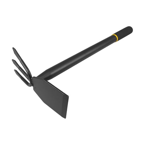 TOYZFRIENDY Manganstahl Hacke mit Ergonomischem Griff Leichtes Gartenwerkzeug zum Jäten und Umgraben Rostfrei Langlebig Multifunktionale Doppelhacke für und Blumenpflanzen TOYZFRIENDY Manganstahl Hacke mit Ergonomischem Griff Leichtes Gartenwerkzeug zum Jäten und Umgraben Rostfrei Langlebig Multifunktionale Doppelhacke für und Blumenpflanzen von TOYZFRIENDY