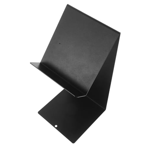 TOYZFRIENDY Metall Buchstütze Robuster Bücherhalter Ständer für Regal Desktop Buchständer für Kochbücher und Rezeptanzeige Platzsparender Vielseitiger Eisenrahmen für Buchhandlungen und von TOYZFRIENDY