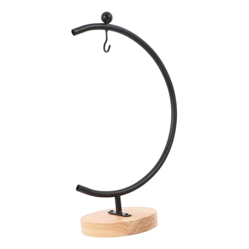 TOYZFRIENDY Metall display ständer für Ornamente mit Großem Holzsockel Hängender Pflanzenhalter für Glas terrarien Vielseitiger Eisen halter für Luftpflanzen und Dekorationsobjekte TOYZFRIENDY Metall display ständer für Ornamente mit Großem Holzsockel Hängender Pflanzenhalter für Glas terrarien Vielseitiger Eisen halter für Luftpflanzen und Dekorationsobjekte von TOYZFRIENDY
