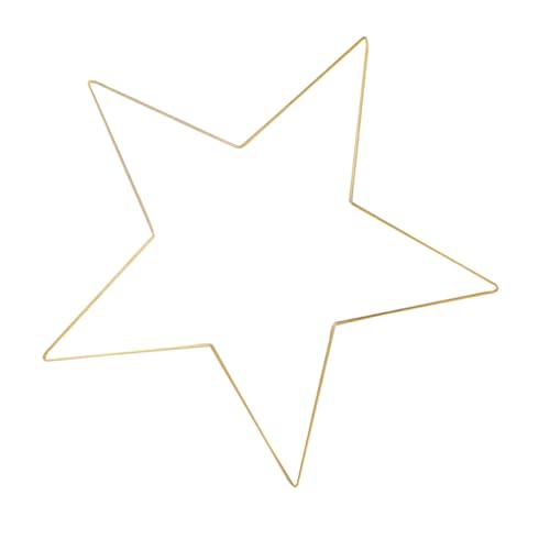 TOYZFRIENDY Metallstern Wanddeko Glasiert Stern Form Hängend DIY Bastelrahmen Goldfarben Für Weihnachten Party Hochzeit Wohnzimmer Fensterdekoration TOYZFRIENDY Metallstern Wanddeko Glasiert Stern Form Hängend DIY Bastelrahmen Goldfarben Für Weihnachten Party Hochzeit Wohnzimmer Fensterdekoration von TOYZFRIENDY