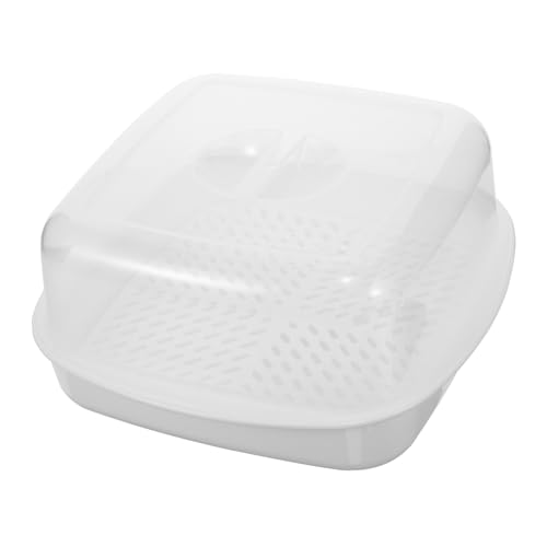 TOYZFRIENDY Mikrowellen Dampfgarer Steamer mit Transparentem Deckel Schneller Gemüse Fleischdämpfer Bienenwabenförmiger Luftdurchlass Leicht zu Reinigen Vielseitig für Reis Eier Kartoffeln TOYZFRIENDY Mikrowellen Dampfgarer Steamer mit Transparentem Deckel Schneller Gemüse Fleischdämpfer Bienenwabenförmiger Luftdurchlass Leicht zu Reinigen Vielseitig für Reis Eier Kartoffeln von TOYZFRIENDY