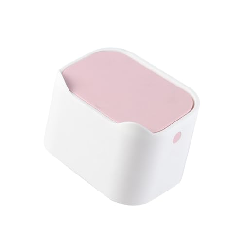 TOYZFRIENDY Mini Desktop Müllbehälter mit Flip Deckel Geruchsdicht Multifunktional als Papierkorb Kosmetikeimer oder Münzbehälter Kompakt für Haushalt Büro und Auto aus Robustem Kunststoff TOYZFRIENDY Mini Desktop Müllbehälter mit Flip Deckel Geruchsdicht Multifunktional als Papierkorb Kosmetikeimer oder Münzbehälter Kompakt für Haushalt Büro und Auto aus Robustem Kunststoff von TOYZFRIENDY
