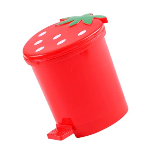 TOYZFRIENDY Mini Mülleimer Erdbeerform Rot Kleiner Desktop Abfalleimer Kreativer Papierkorb für Büro Küche Kompakter Tischbehälter Praktischer und Niedlicher Müllbehälter für Zuhause TOYZFRIENDY Mini Mülleimer Erdbeerform Rot Kleiner Desktop Abfalleimer Kreativer Papierkorb für Büro Küche Kompakter Tischbehälter Praktischer und Niedlicher Müllbehälter für Zuhause von TOYZFRIENDY