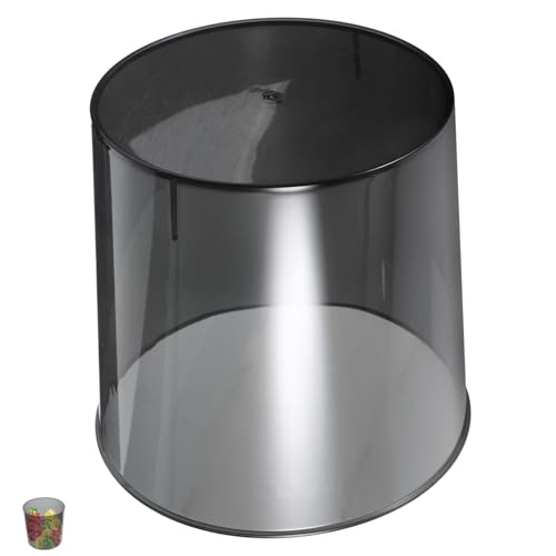 TOYZFRIENDY Mini Mülleimer für Schreibtisch Transparent Kompakter Abfalleimer aus Kunststoff Kleiner Tisch abfallbehälter für Büro und Zuhause Platzsparender Desktop Papierkorb TOYZFRIENDY Mini Mülleimer für Schreibtisch Transparent Kompakter Abfalleimer aus Kunststoff Kleiner Tisch abfallbehälter für Büro und Zuhause Platzsparender Desktop Papierkorb von TOYZFRIENDY