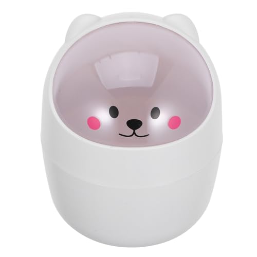 TOYZFRIENDY Mini Mülleimer mit Schwingdeckel Kompakter Bunter Desktop Abfallbehälter aus Kunststoff Geruchsneutraler Leichter Tischabfalleimer für Büro Schlafzimmer Wohnzimmer TOYZFRIENDY Mini Mülleimer mit Schwingdeckel Kompakter Bunter Desktop Abfallbehälter aus Kunststoff Geruchsneutraler Leichter Tischabfalleimer für Büro Schlafzimmer Wohnzimmer von TOYZFRIENDY