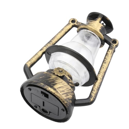 TOYZFRIENDY Miniatur Petroleumlampe Braun Langlebiges Material Dekorative Miniatur Laterne für Puppenhaus und Dioramen für Sammler TOYZFRIENDY Miniatur Petroleumlampe Braun Langlebiges Material Dekorative Miniatur Laterne für Puppenhaus und Dioramen für Sammler von TOYZFRIENDY